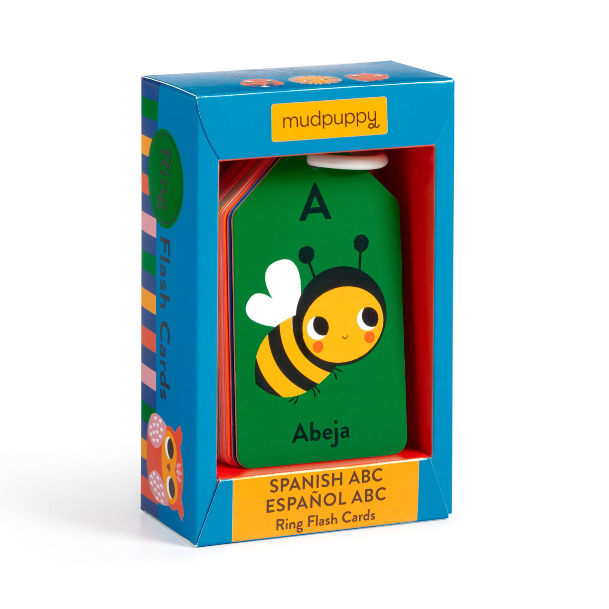 Spanish-English ABC Ring Flash Cards