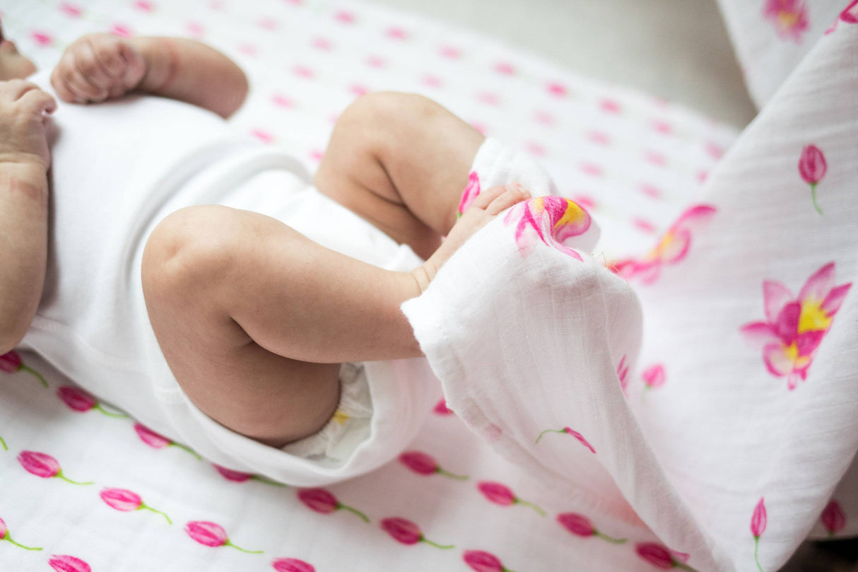 Single Swaddles: GOTS Certified Organic Cotton Muslin
