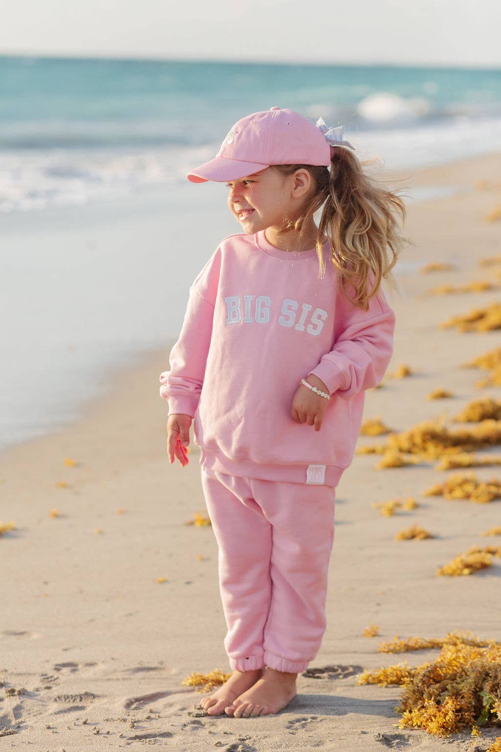 Rainbow Sparkle Bow Baseball Hat (Baby, Youth, Junior)