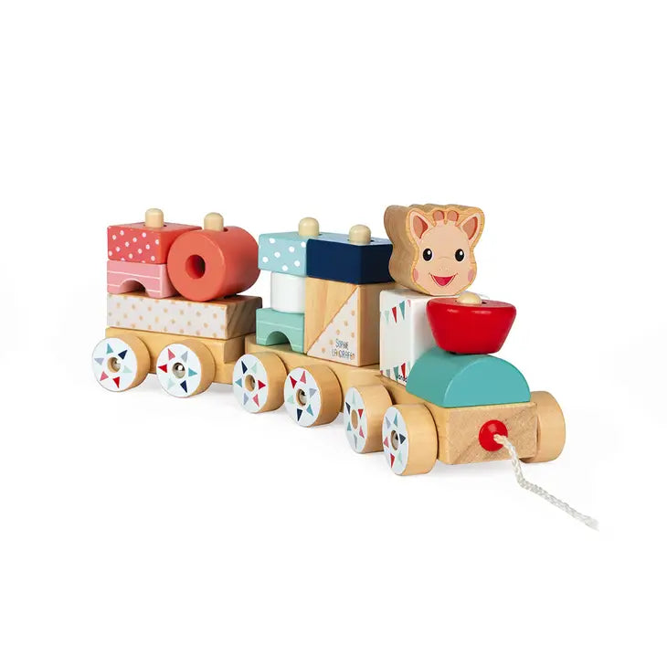 Sophie La Girafe - Wooden Train