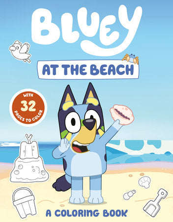 Bluey at the Beach