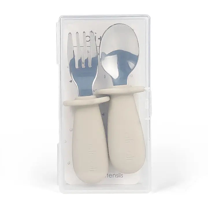 Ali+Oli Spoon & Fork Learning Set for Toddlers-6m+