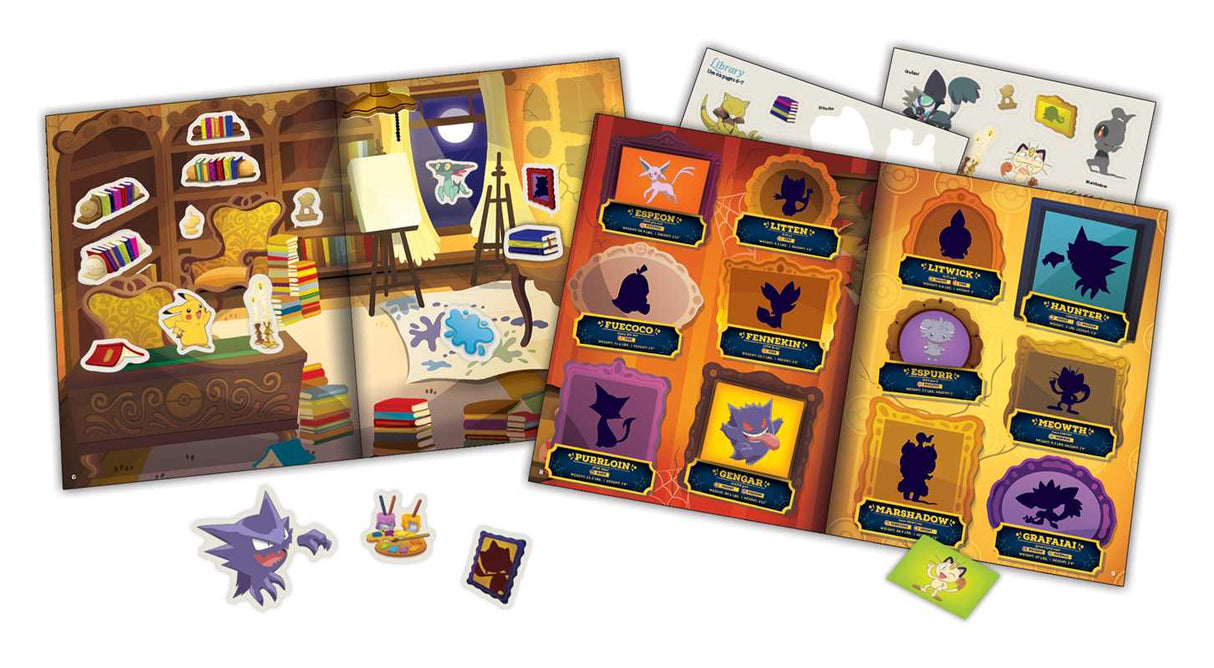 Pokémon Halloween: The Official Sticker Book by Pikachu Press
