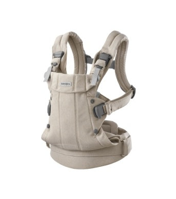 Baby Bjorn Harmony ergonomic baby carrier in melange fabric – comfortable and adjustable carrier designed for newborns and toddlers.