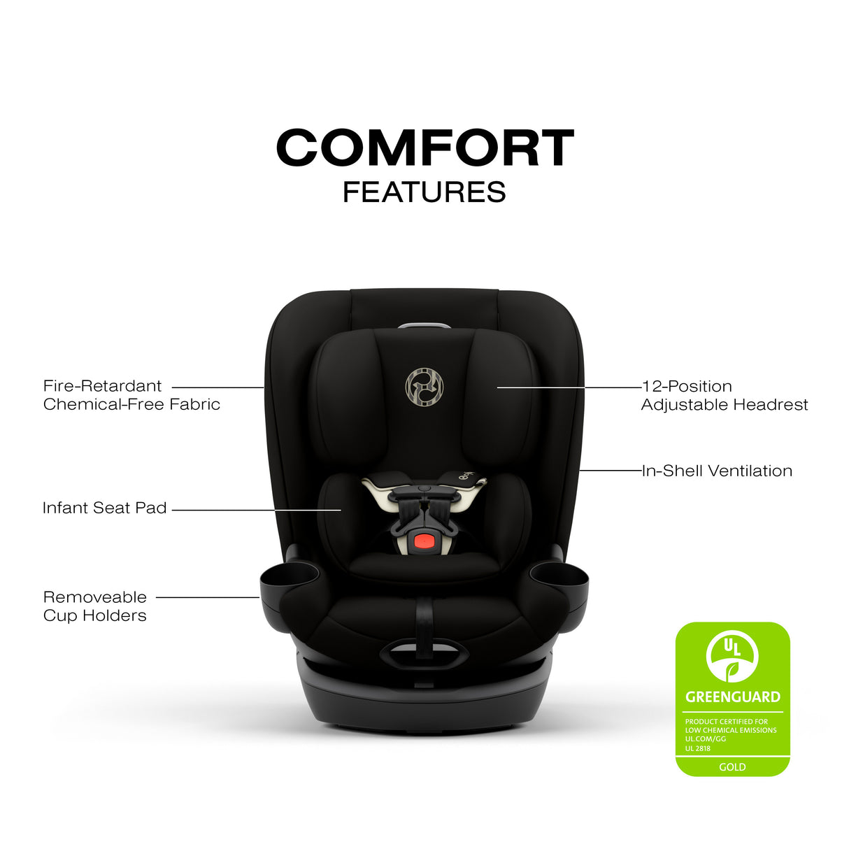 New! Callisto G 360 Select All-in-One Rotating Car Seat