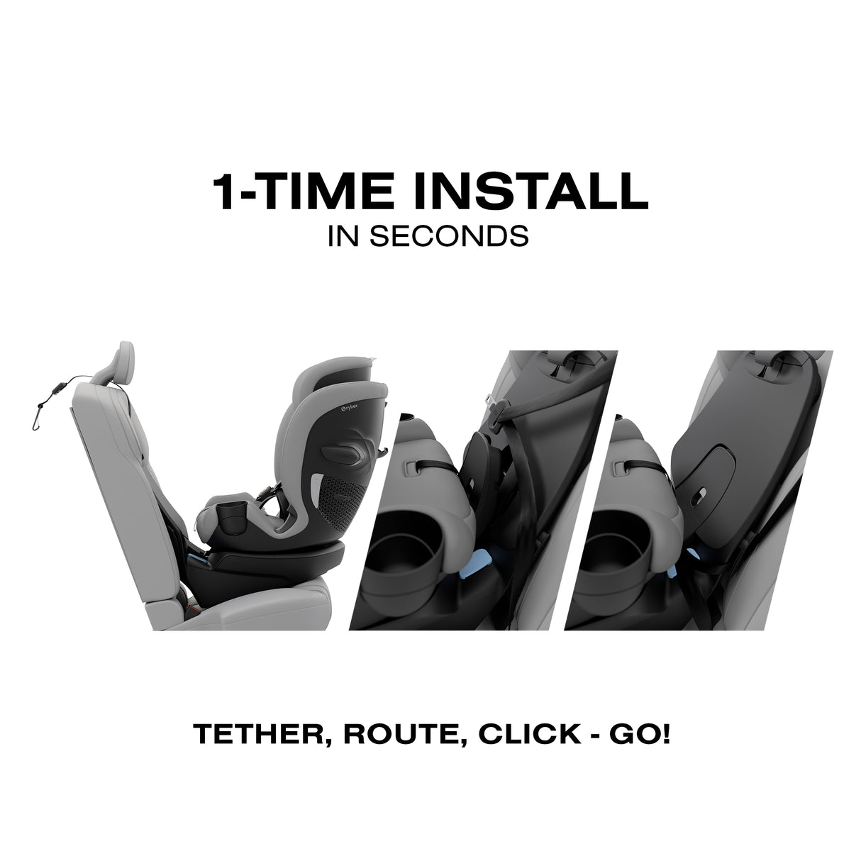 New! Callisto G 360 Select All-in-One Rotating Car Seat