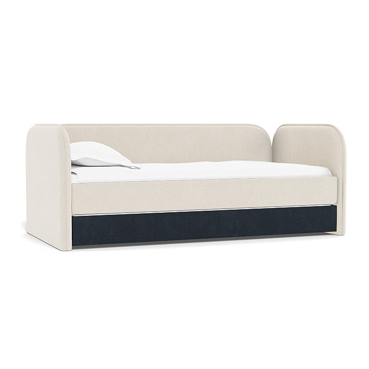 Deep Navy Trundle Fabric (Performance Heathered)