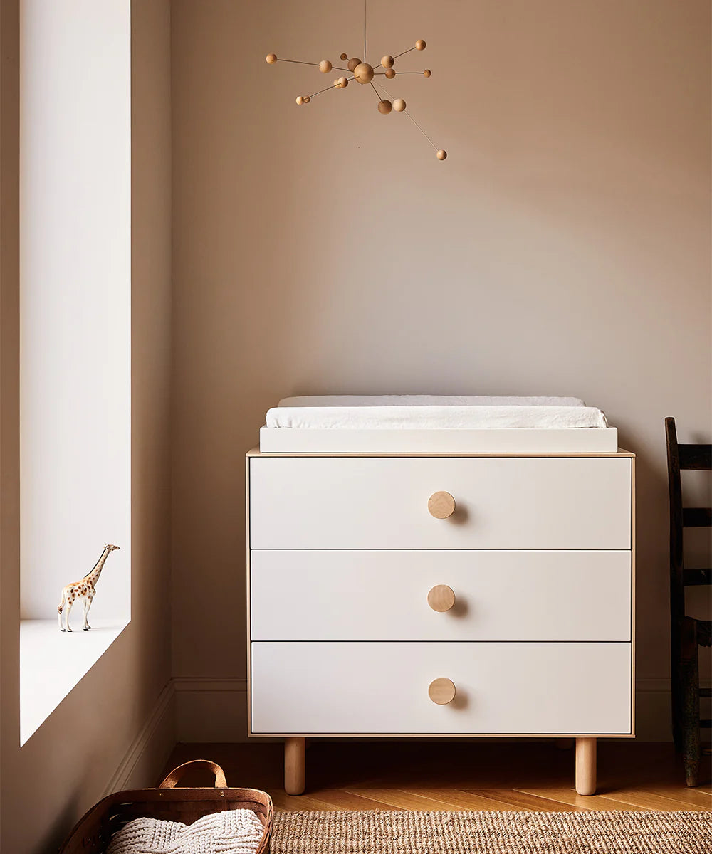3 Drawer Dresser - Dot - Birch