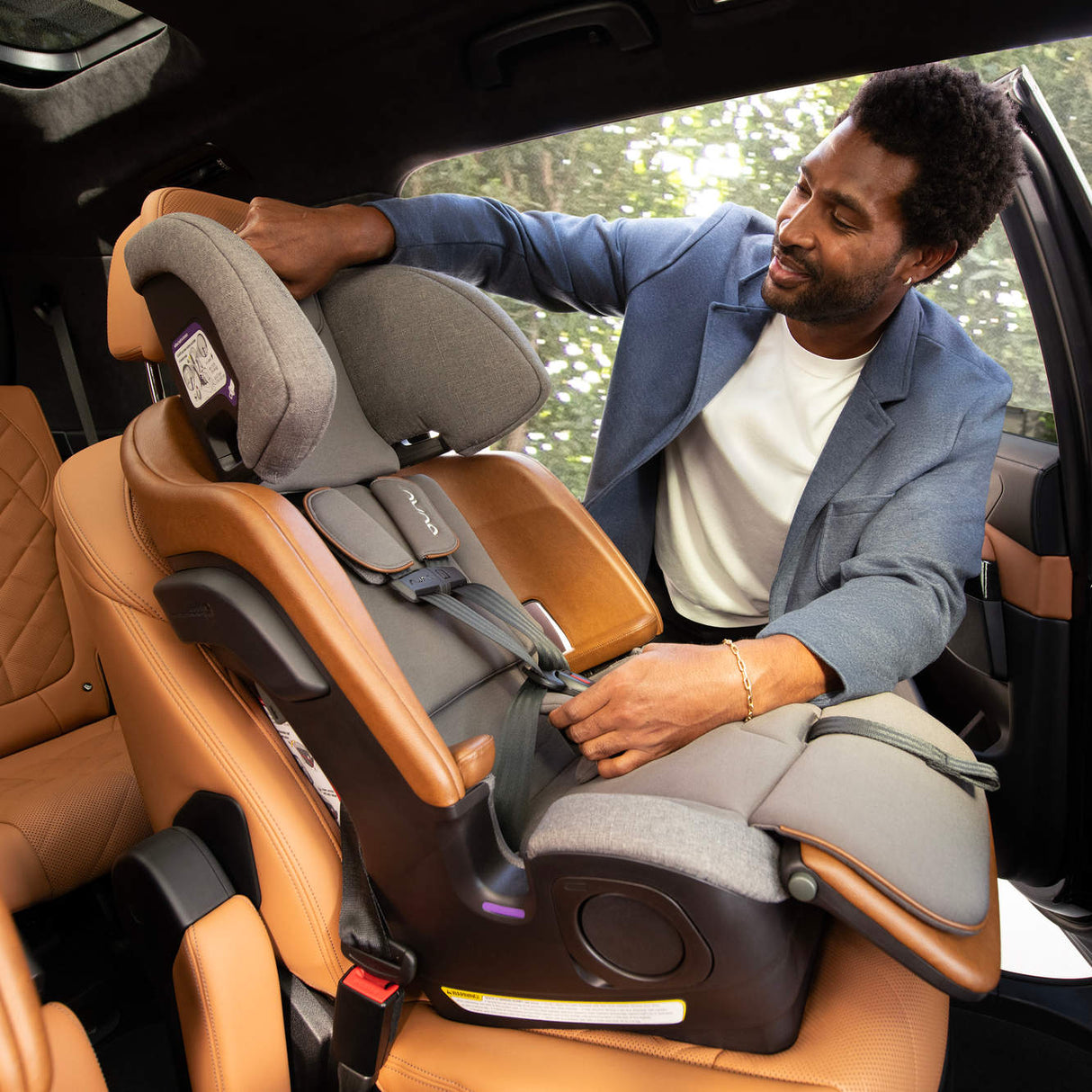 New! Nuna LUMN Harness Booster Seat