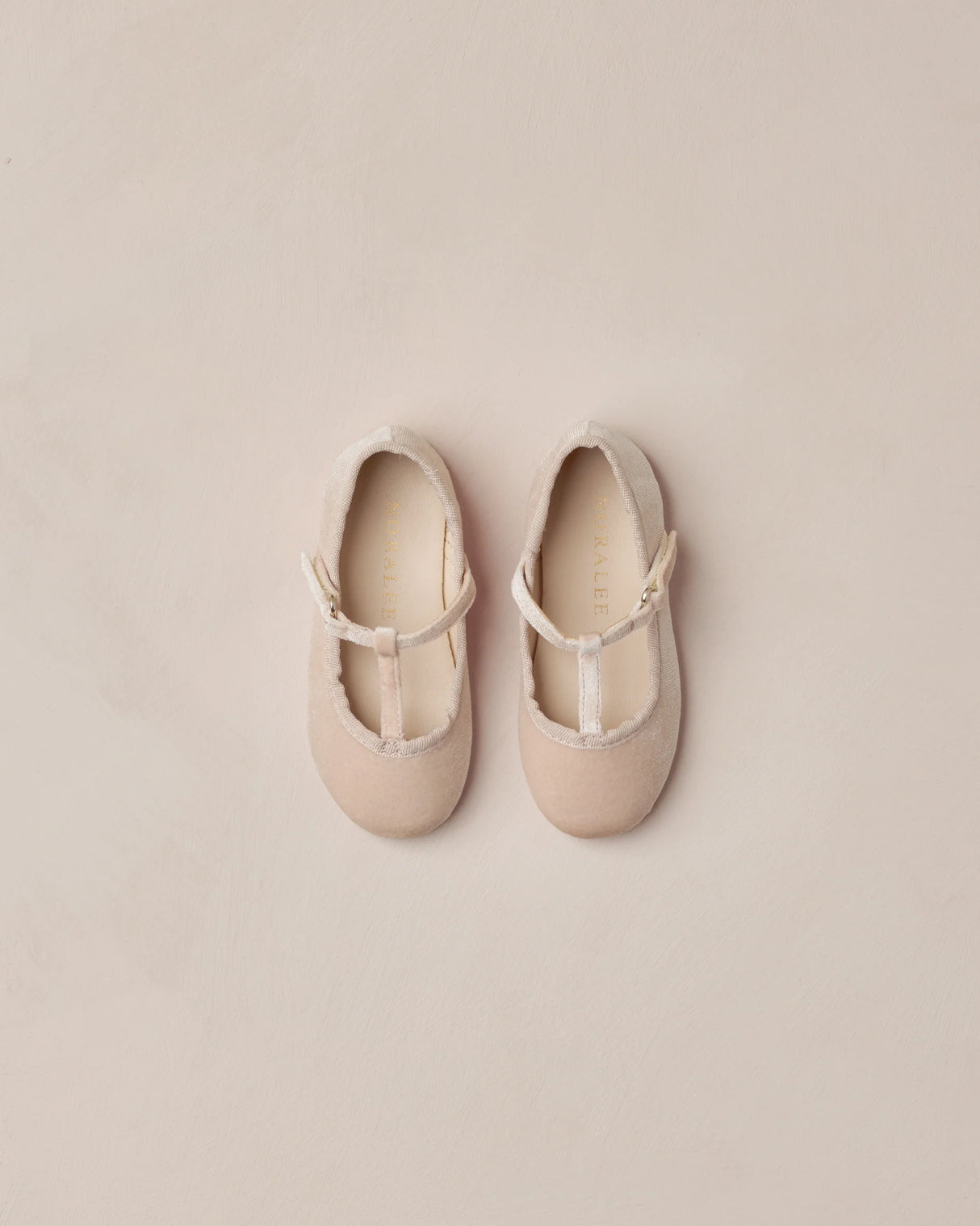 T-Strap Ballet Flats | Rose