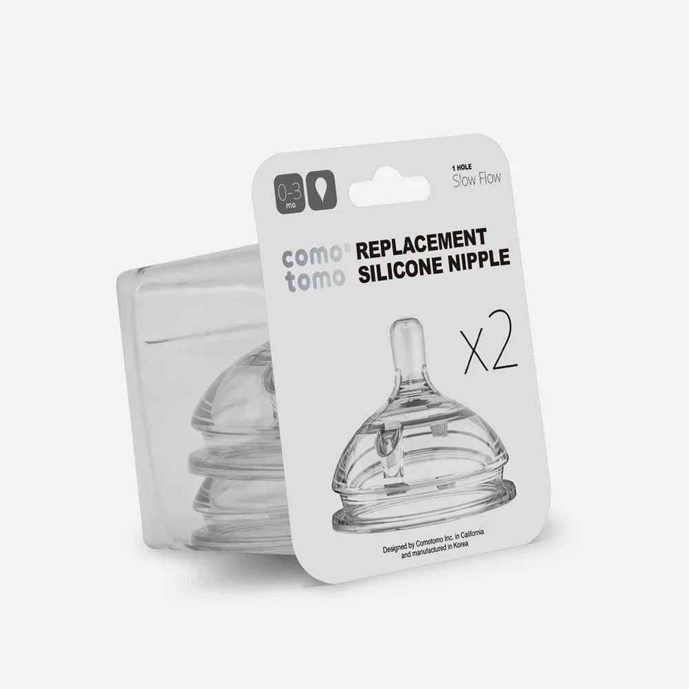 Comotomo Replacement Nipples 2-pack