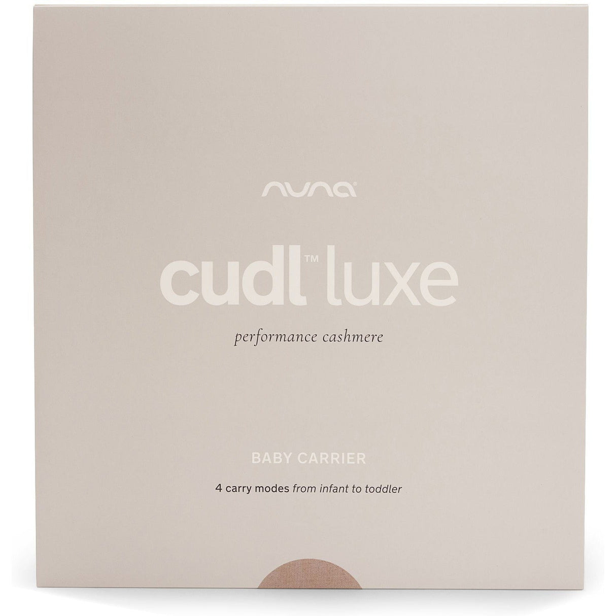 New! Nuna CUDL LUXE Baby Carrier