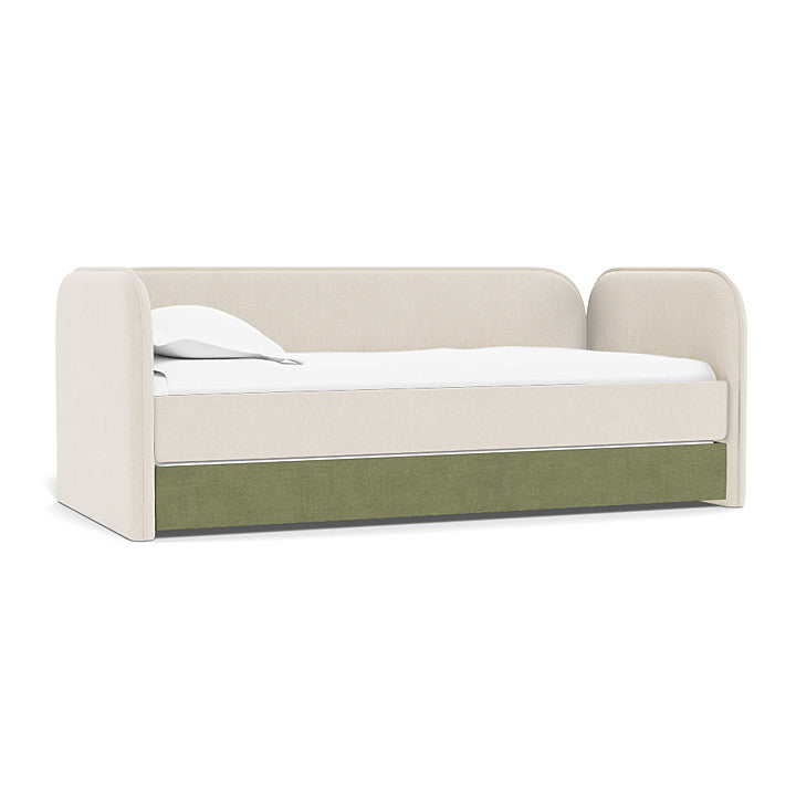 Olive Green Trundle Fabric (Brushed Cotton-Linen)