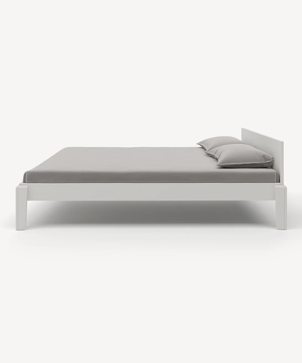 Perch Full Size Bed - White