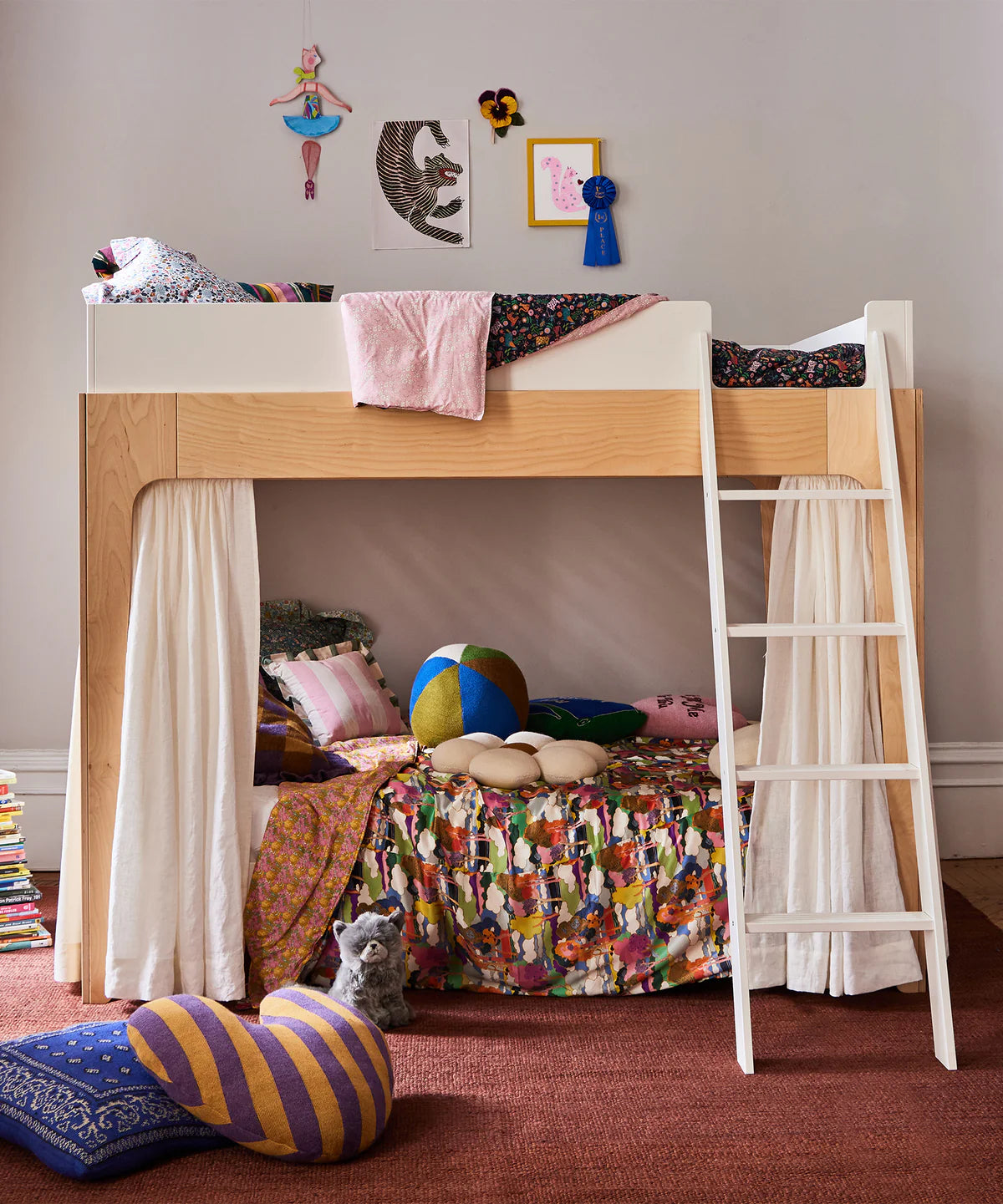 Perch Full Bunk Bed - Birch