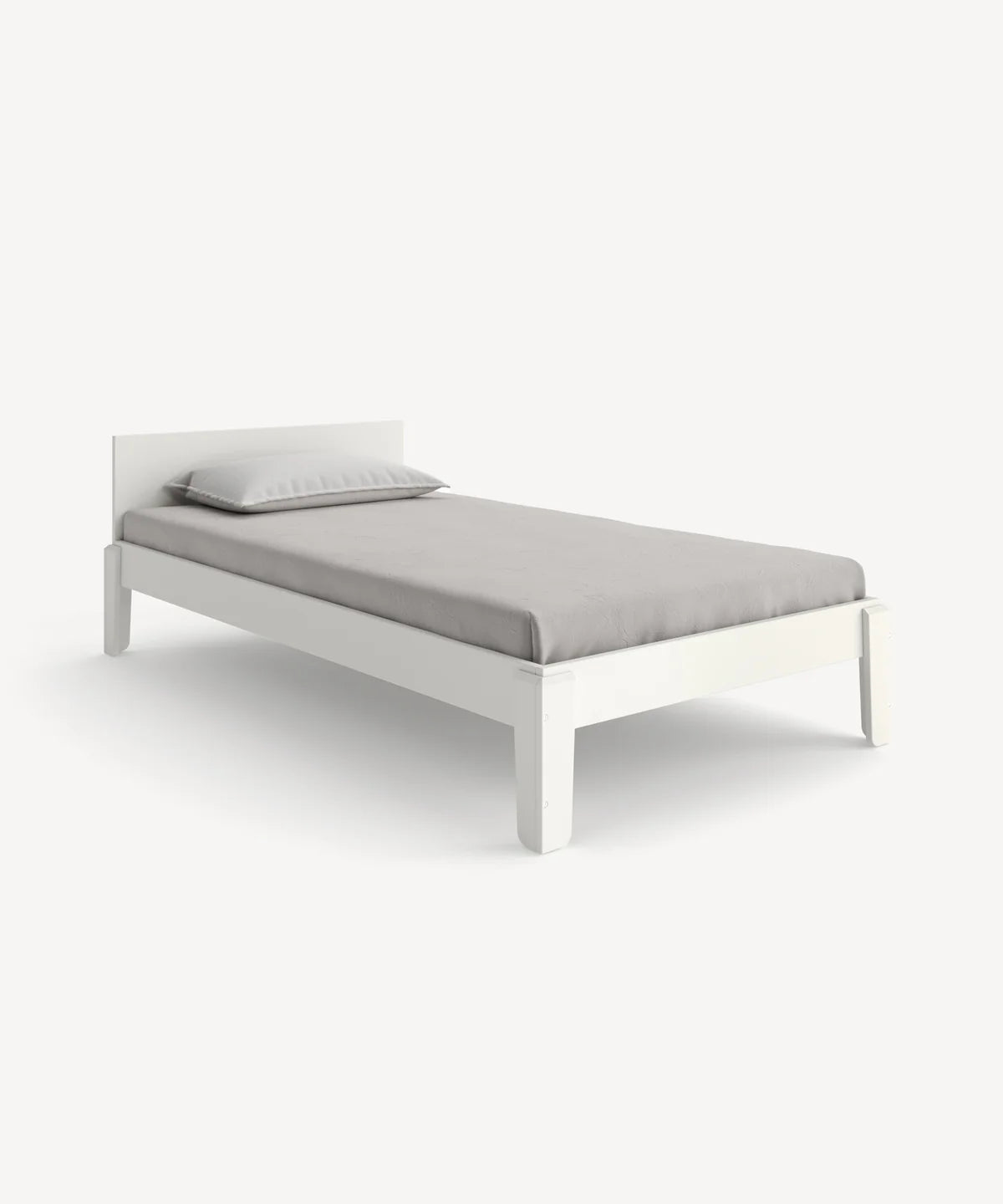 Perch Twin Bed - White