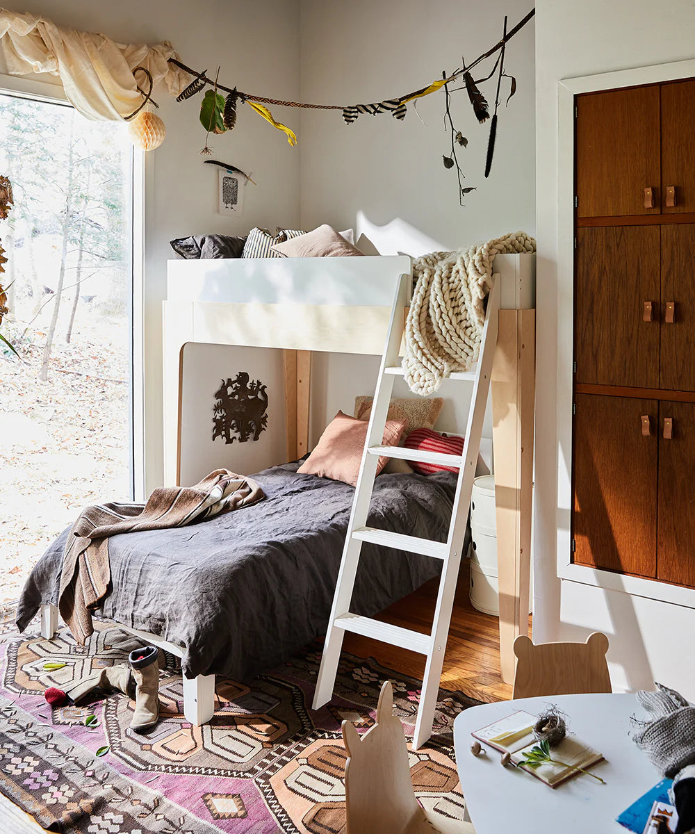 Perch Twin Bed - White