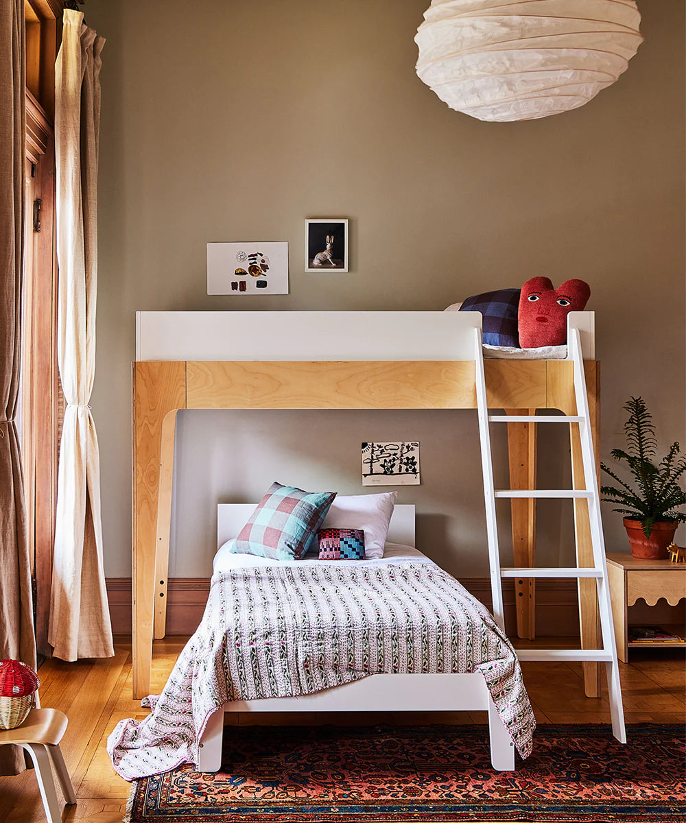 Perch Twin Bed - White