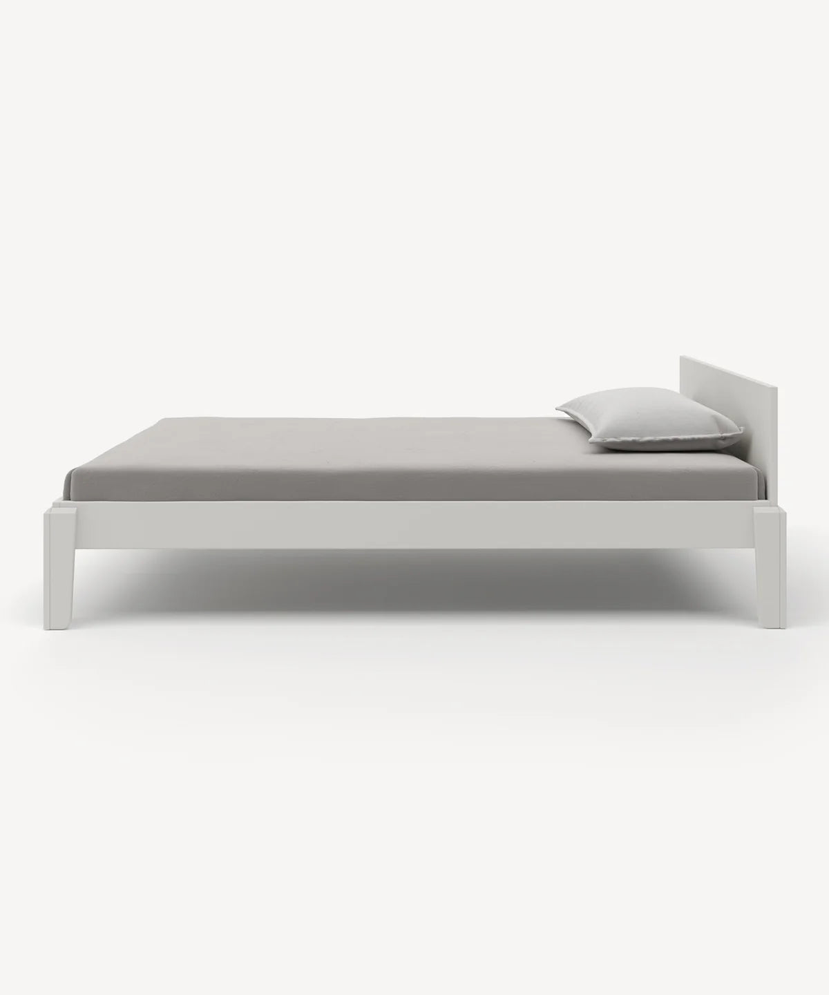 Perch Twin Bed - White