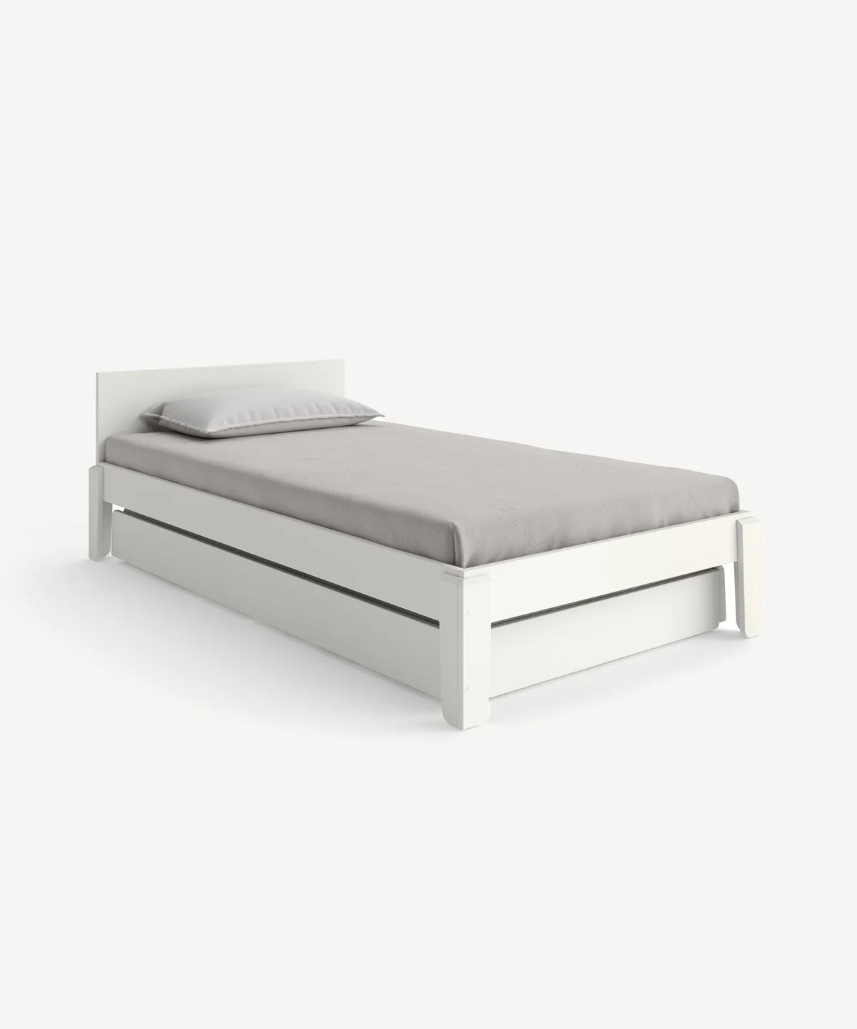 Perch Twin Bed - White