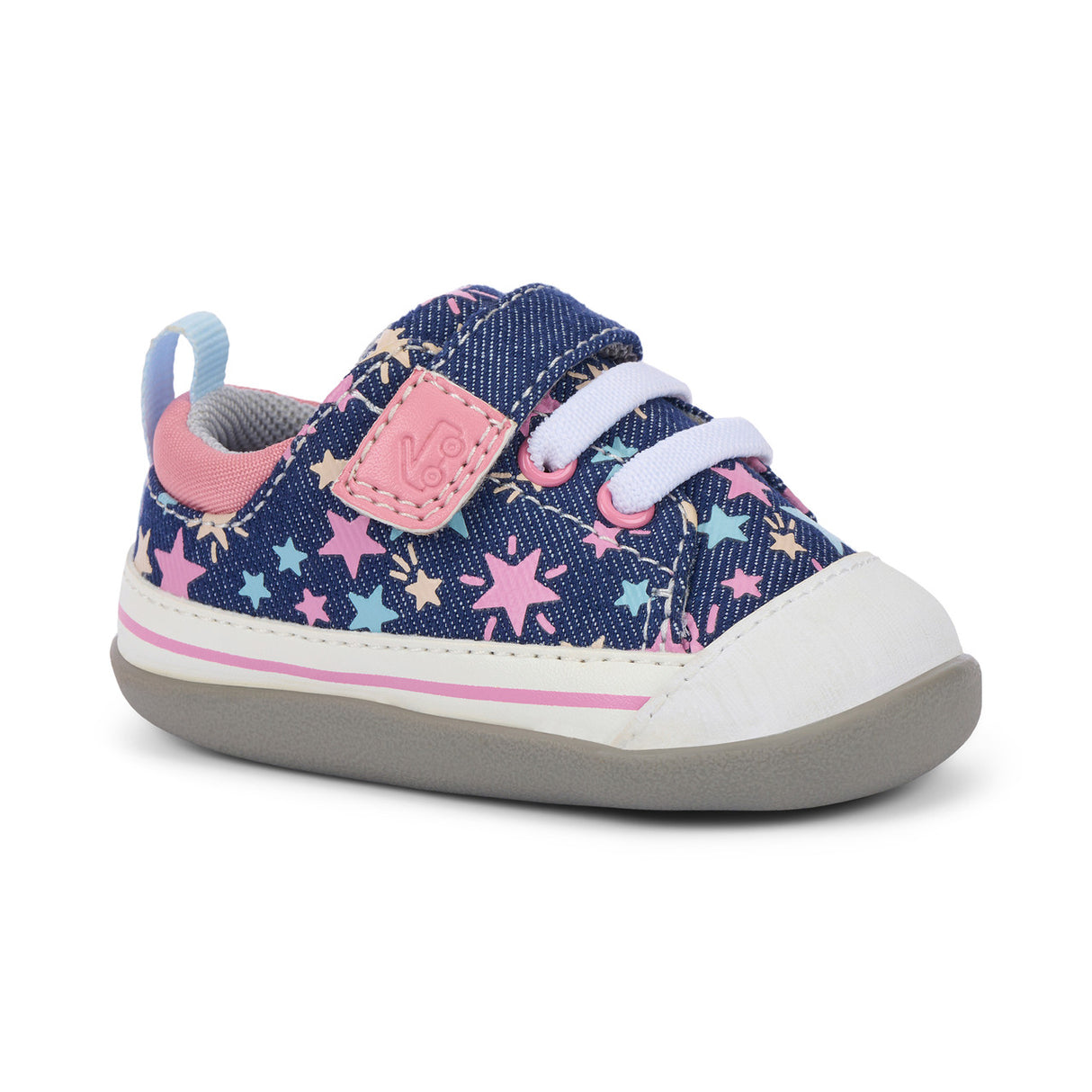 Stevie Mini - Navy Denim/Stars