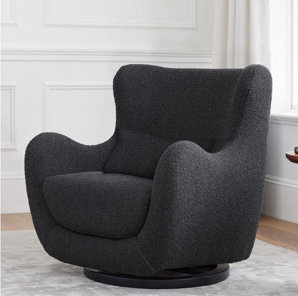 Nursery Works Solstice Swivel Glider In Boucle