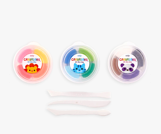 Ooly Creatibles DIY Air Dry Clay Kit