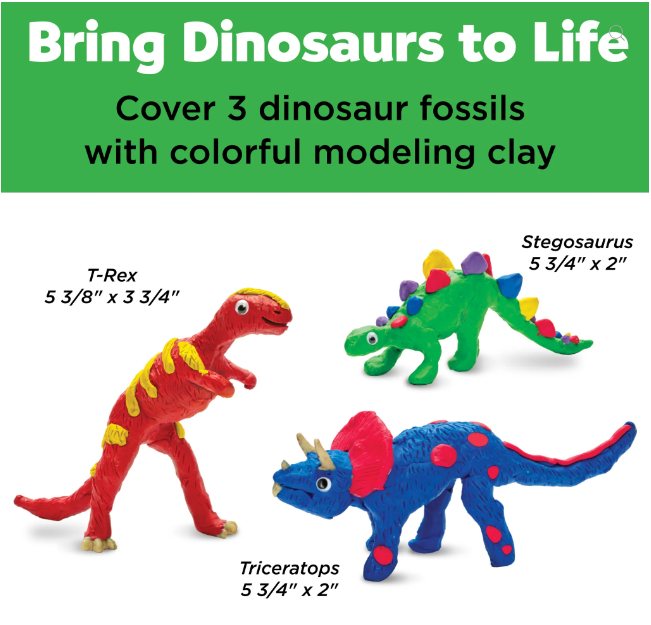 Create with Clay Dinosaurs