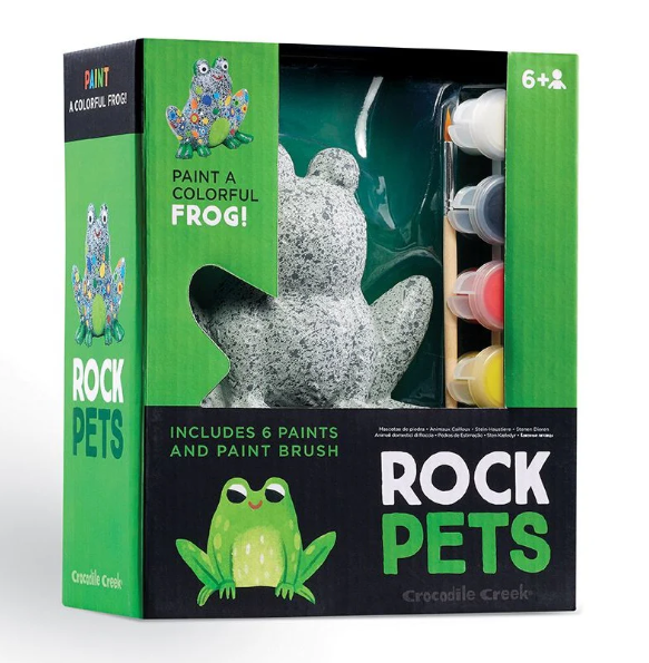 Crocodile Creek Rock Pets: Frog