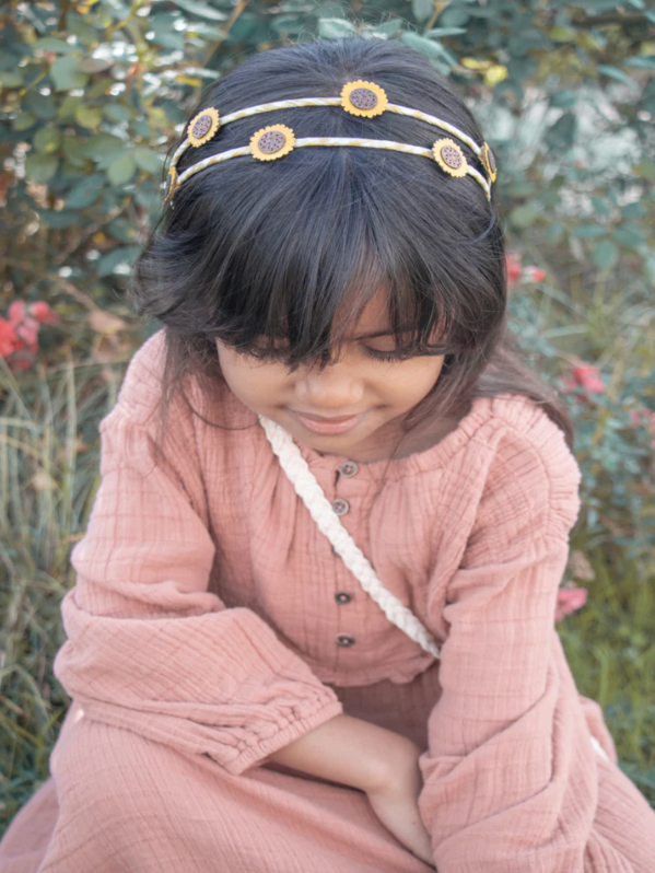 Sunflower Double Headband