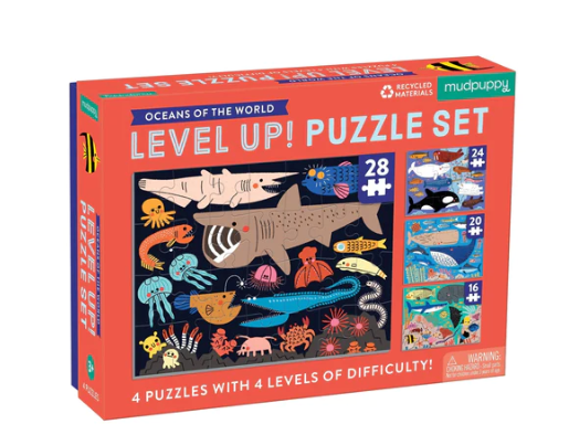 Mudpuppy Level Up! Puzzle Set