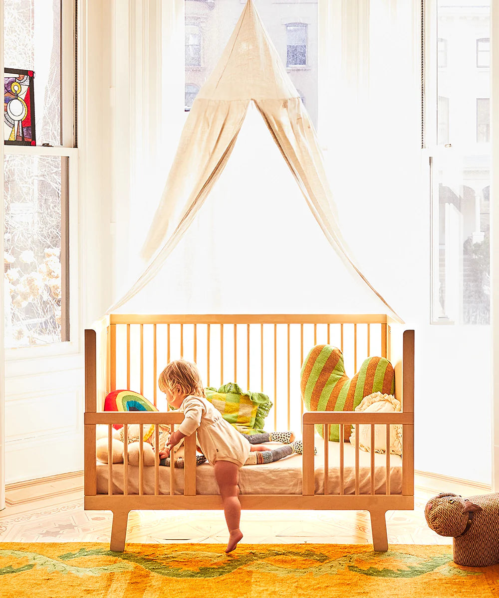 Sparrow toddler bed conversion kit for transforming a Sparrow crib into a toddler bed