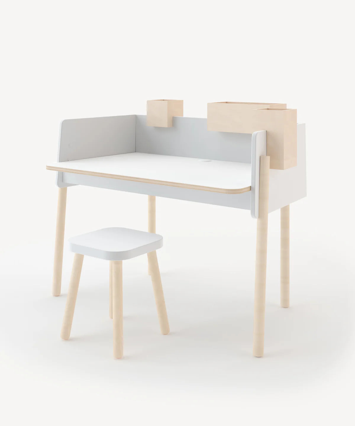 Oeuf Square Stool