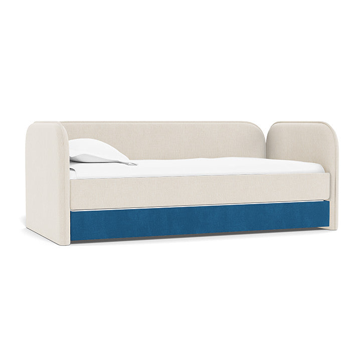 Surf Blue Velvet Trundle Fabric (Performance Velvet)