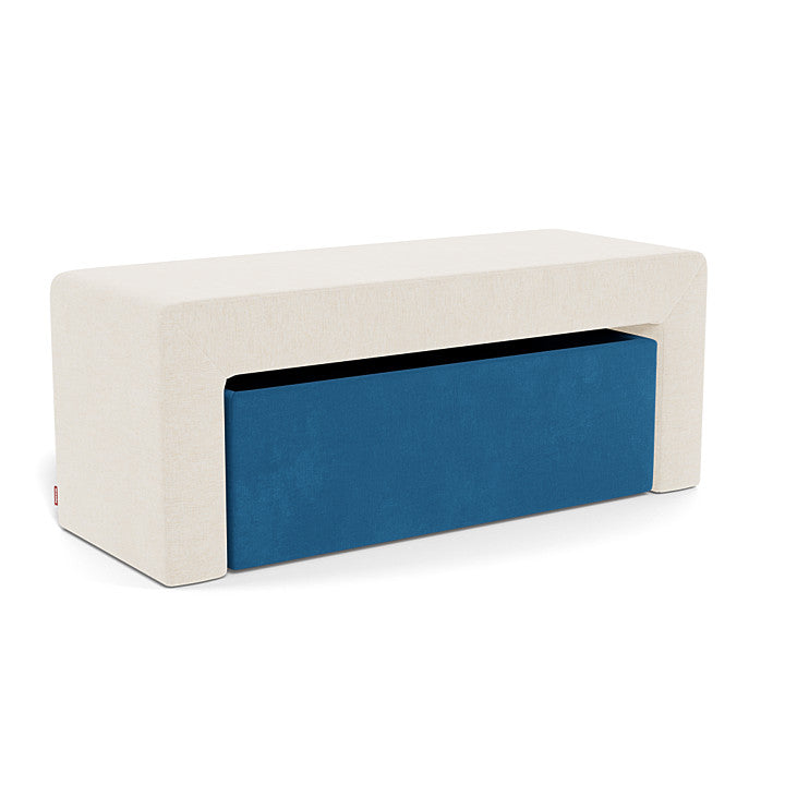 Surf Blue Velvet Storage Fabric (Performance Velvet)