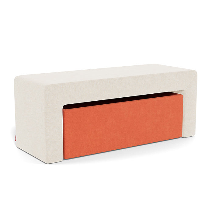 Tangerine Storage Fabric (Brushed Cotton-Linen)