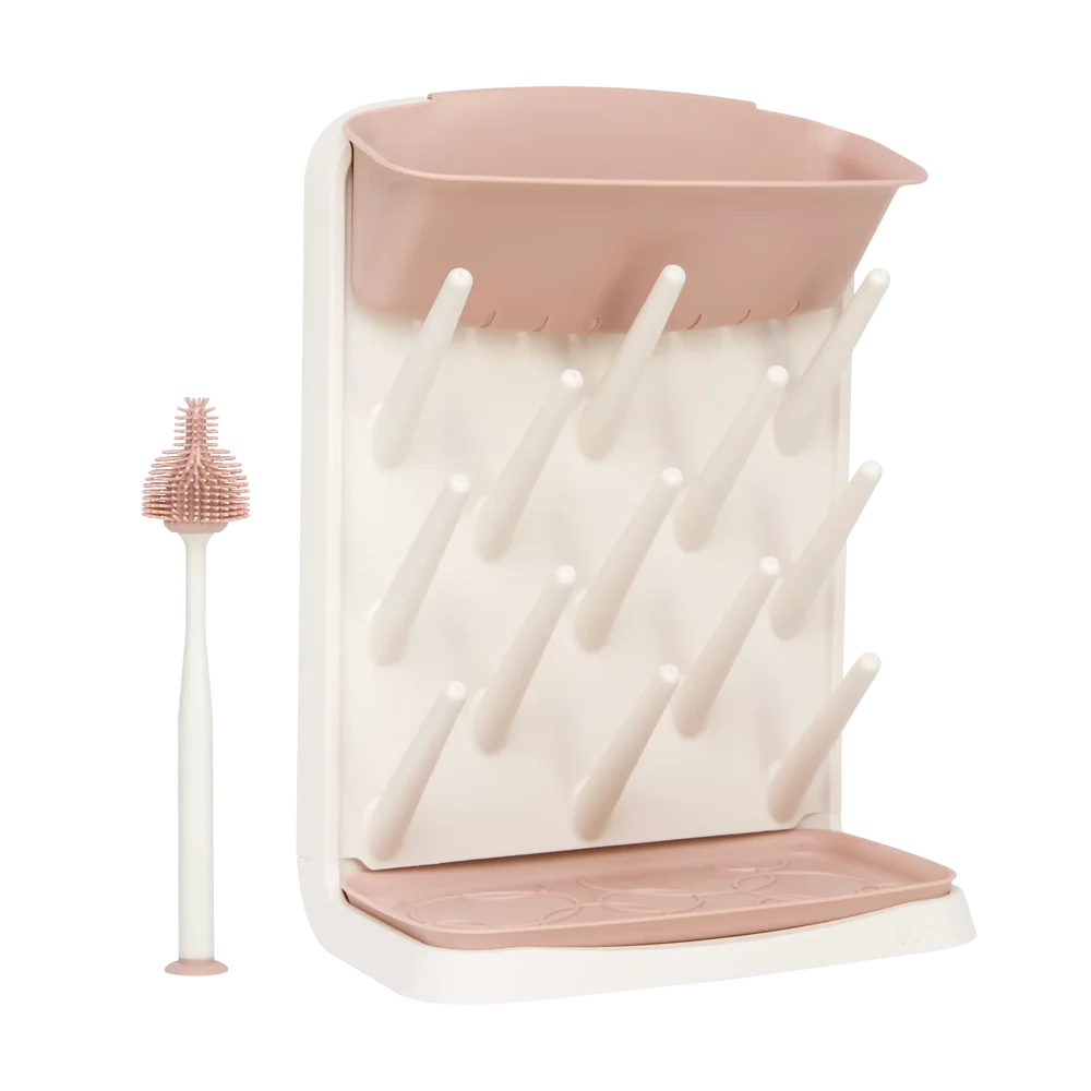 Ubbi Drying Rack and Brush