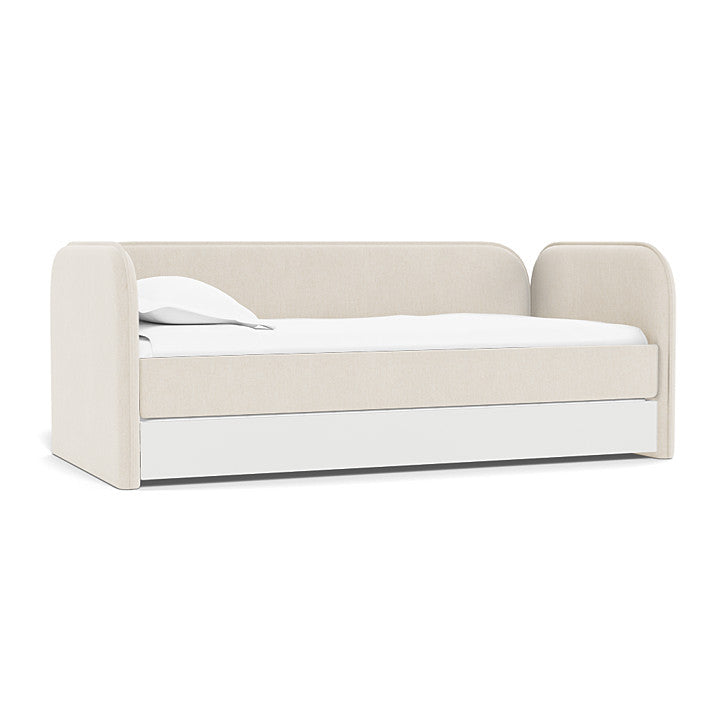White Enviroleather Trundle Fabric