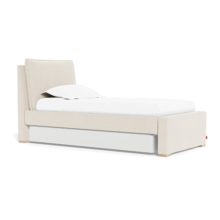 White Enviroleather Trundle Fabric