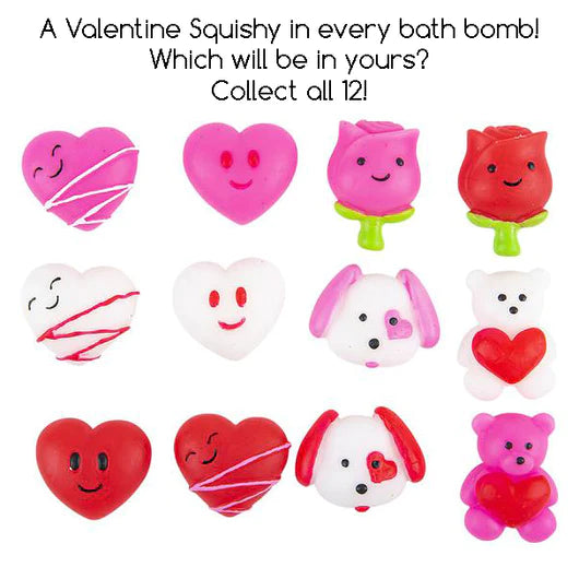 Valentine Surprise Bubble Bath Bombs