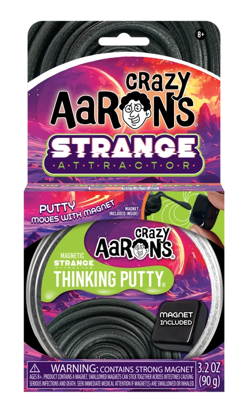 Strange Attractor - 4" Thinking Putty Tin with Magnet