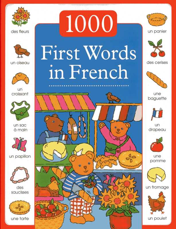 1000 First Words in French by Guillaume Dopffer