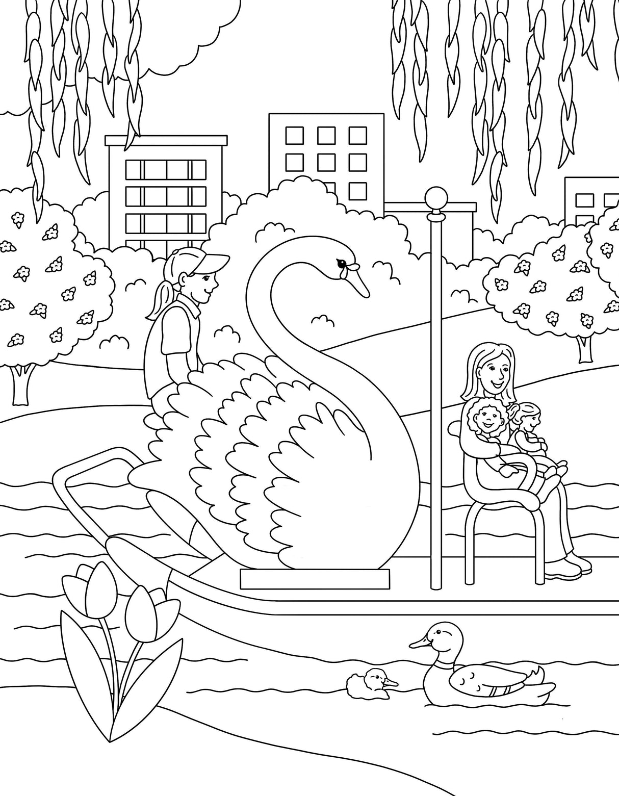 Color Me In Boston: A Coloring Book For All Ages
