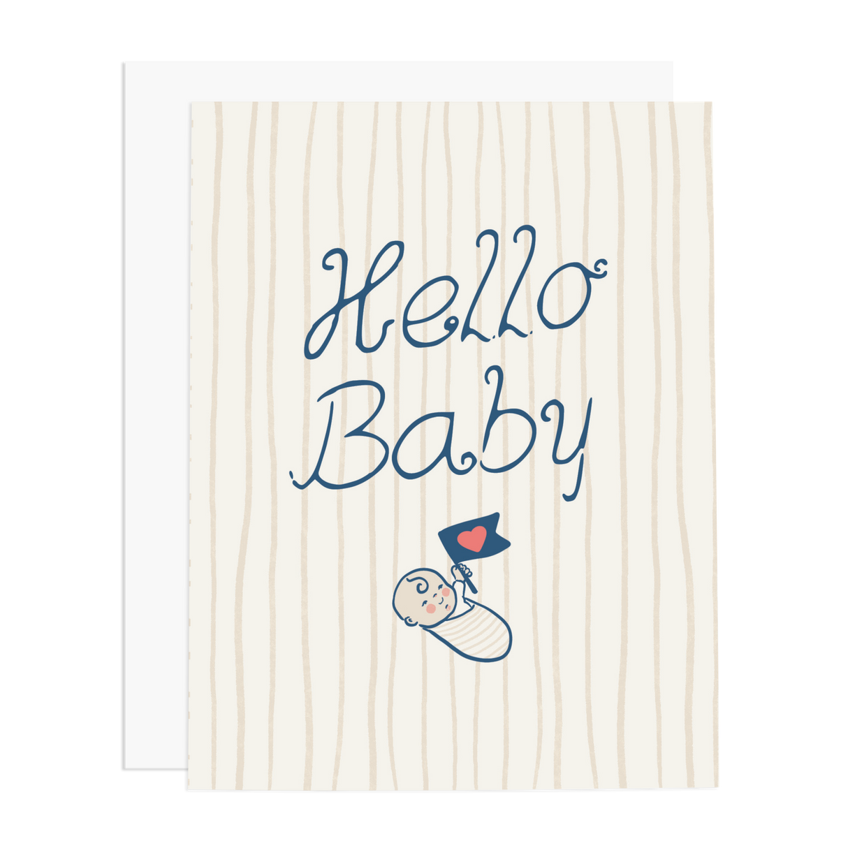 Hello Baby Greeting Card