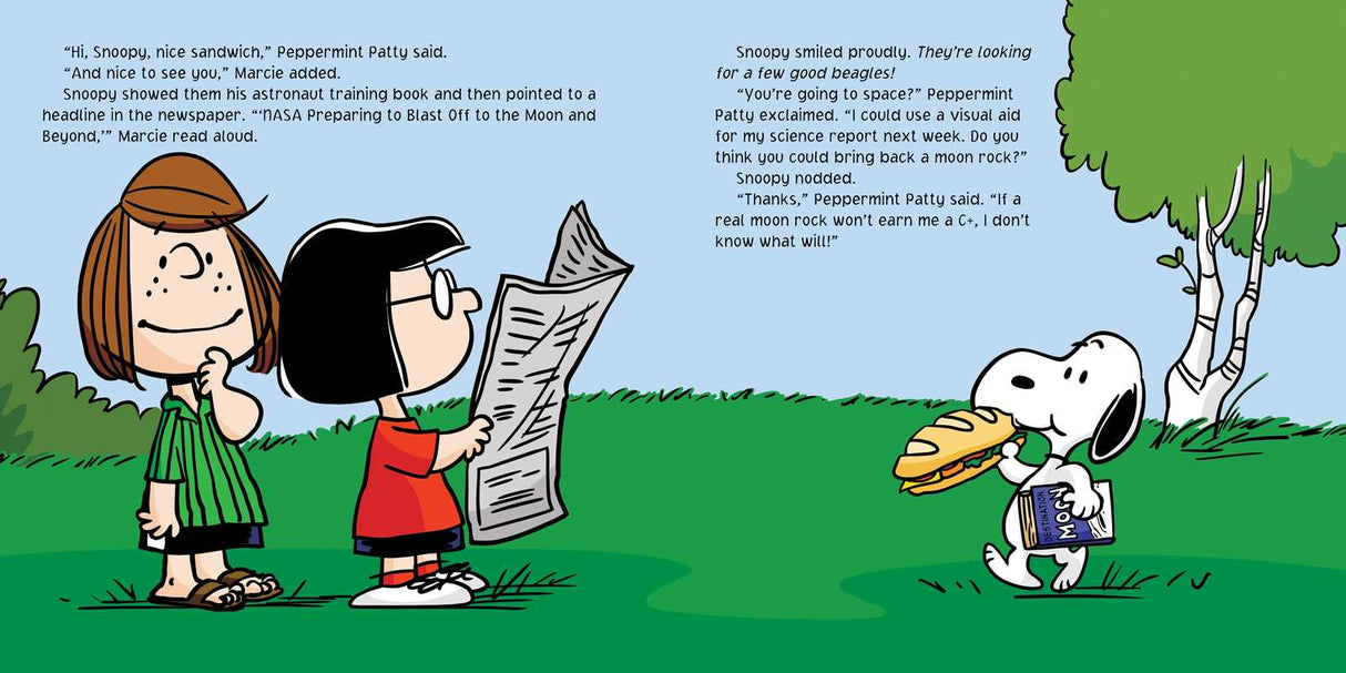 Shoot for the Moon, Snoopy! by Charles M. Schulz