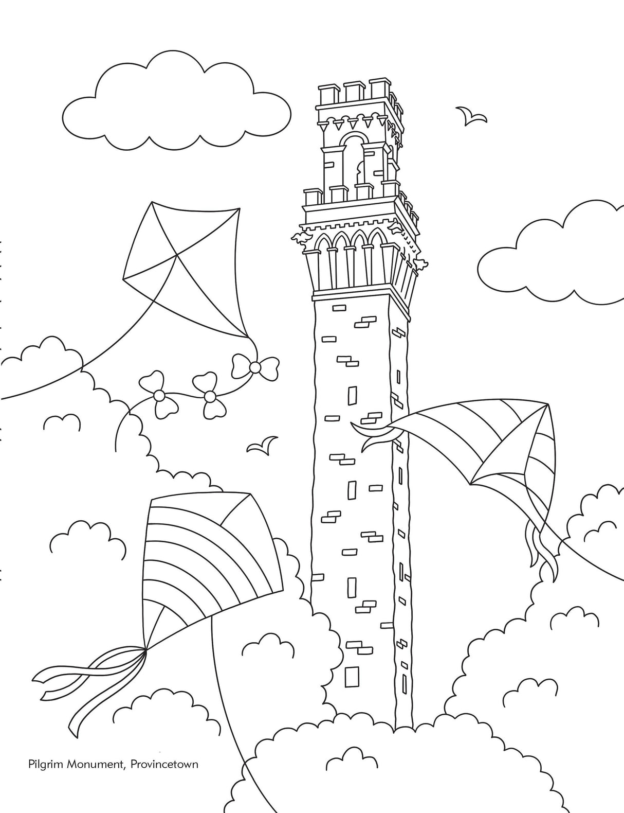 Color Me In Cape Cod: A Coloring Book For All Ages