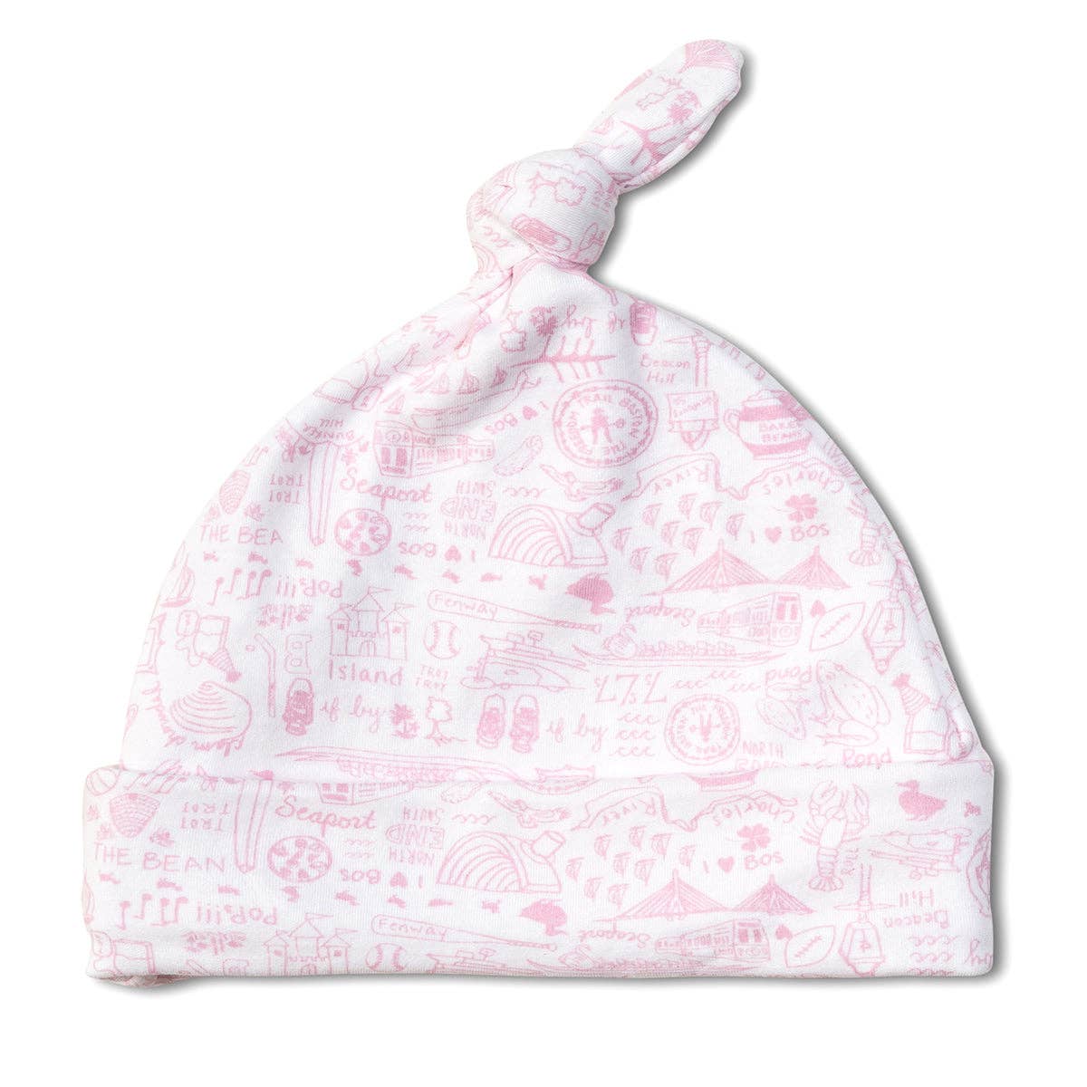 Boston Knotted Baby Hat