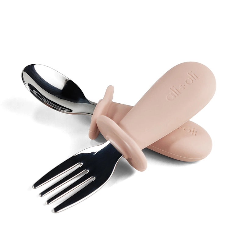 Ali+Oli Spoon & Fork Learning Set for Toddlers-6m+