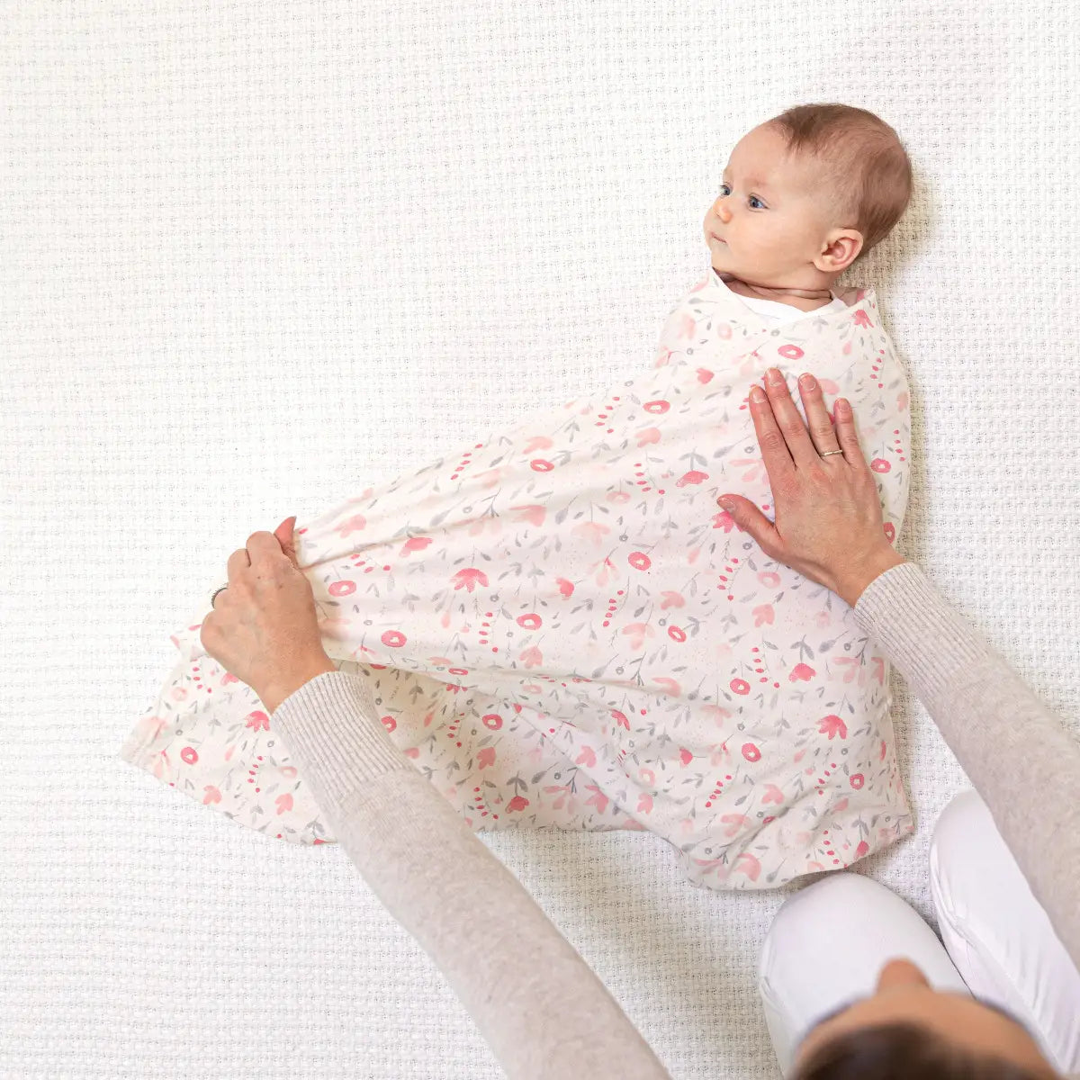 comfort knit swaddle blanket
