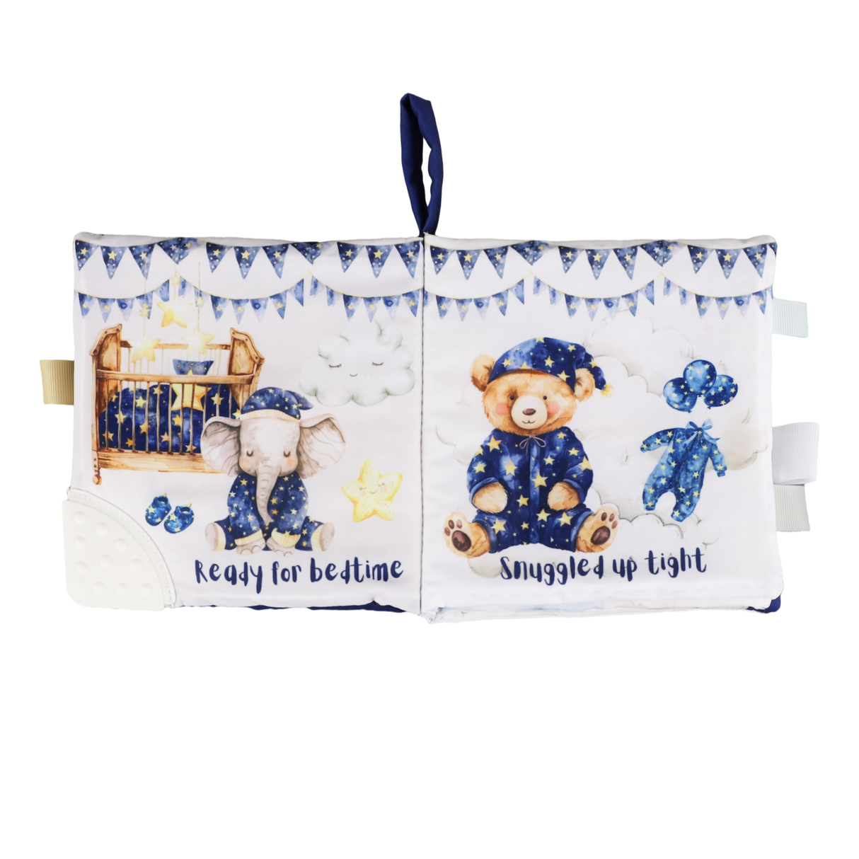 Good Night – 10-Page Crinkle Cloth Book for Babies & Toddler